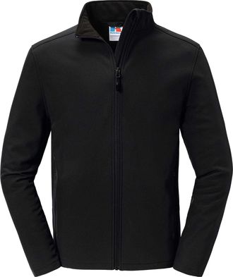 Russell Athletic Russell Heren Essential Soft Shell Jas (Zwart)