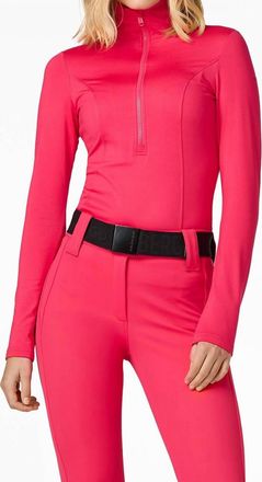 Goldbergh Serena Ski Base Layer Top In Italian Rose