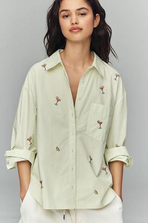 Maeve The Shrunken Bennet Buttondown Shirt by Maeve