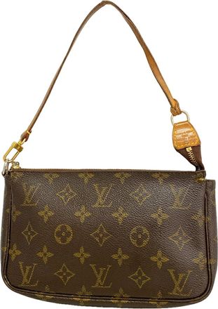 Louis Vuitton Brown Pouch (Pre-Owned)