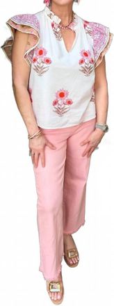 THML Clothing Dandelion Darling Blouse In Floral