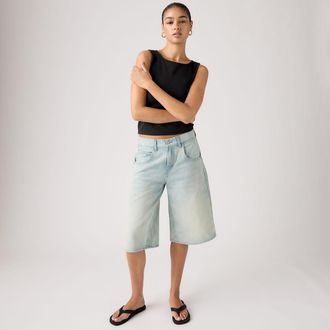 Levi's Super Baggy Jorts - Womens - 23 - Blue