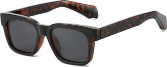 Generic Square Polarized Mens Driving Sunglasses Outdoor Women Commuter Sun Glasses(Multi-colored)