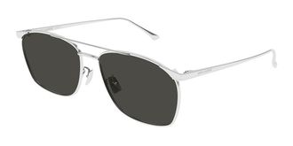 Saint Laurent SL 796 VINCENT 002 Mens Sunglasses Silver Size 57 - Free RX Lenses - Free RX Lenses