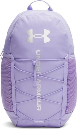 Under Armour Unisex Hustle Sport 6.0 Backpack, (538) Transparent / / Metallic Silver, One size, Hustle Sport 6.0 Backpack