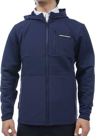 Under Armour Mens Storm Daytona Full Zip Jacket, (410) Midnight Navy / / White, M