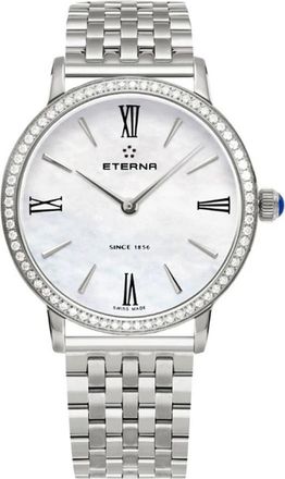 Eterna Eternity Quartz 32mm - Heren - Horloges - Grijs - ONE Size - Accessoires