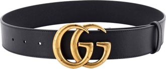 Gucci Gg Marmont Belt Leather Extra Wide (Authentic Pre-Loved)