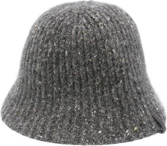 Brunello Cucinelli Wool Cloche Hat