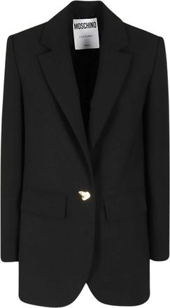 Moschino Mujer, Chaquetas, Negro, Talla: S