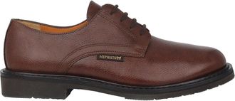 Mephisto Handgemaakte Veterschoenen - Heren - Veterschoenen - Bruin - 46 1/2 EU - Leer - Schoenen