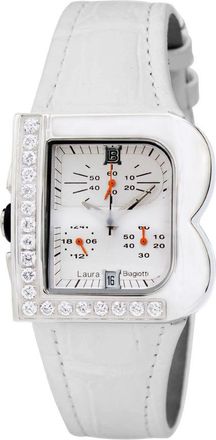 Laura Biagiotti Leather Dress Womens Watch