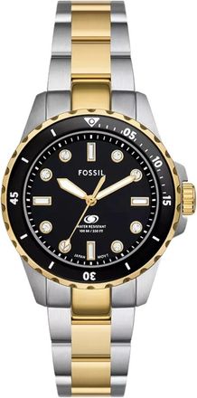 Fossil Blue Dive Es 5349 - Dames - Horloges - Grijs - ONE Size - Accessoires