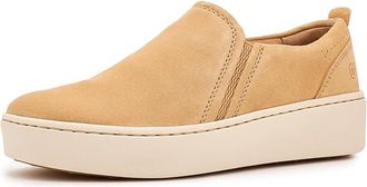 Born Mira Slip-On Womens Flat Shoes Yellow : 9.5 M, Leather/Suede