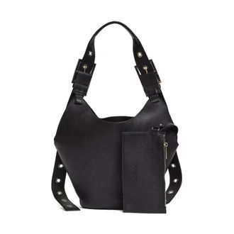 Dondup Shoulder Bags, female, Black, Size: ONE SIZE Small Hobo