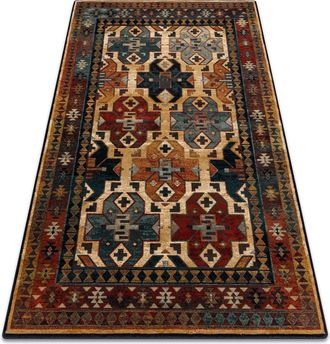 RugsX Rugsx - Alfombra De Lana Omega Rohan Rojo Rub&iacute; Claro Multicolour 200x300 Cm