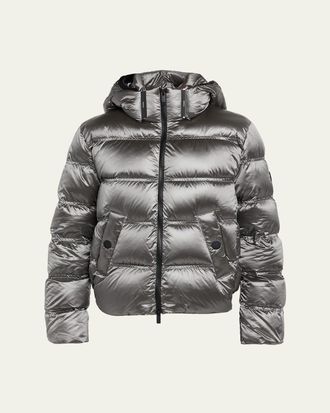 Moncler Quilted Short Down Jacket