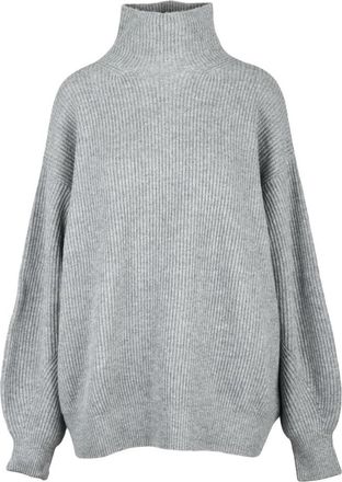 Sportmax Veliero Dolcevita Trui in wol-kasjmier - Dames - Coltruien - Grijs - S - Wol - Truien & Vesten