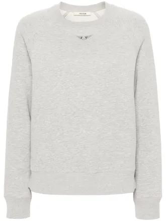 Zadig&Voltaire Sweater met print - Grijs