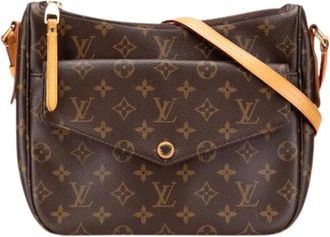 Louis Vuitton Pre-owned Cross Body Bags, female, Brown, Size: ONE SIZE Pre-owned Fabric Crossbody Bag