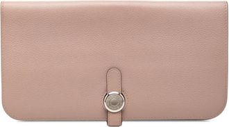 Herm&egrave;s Pre-owned Hermes Clemence Dogon Long Wallet Ladies RVUNRMYT9UIH9UL6