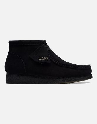 Clarks Mens Clarks Originals Wallabee Boot - Black - Size: 10