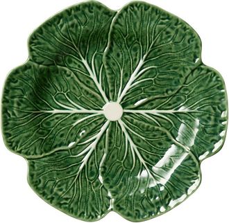 Certified International Le Jardin Cabbage 3-D Round Platter