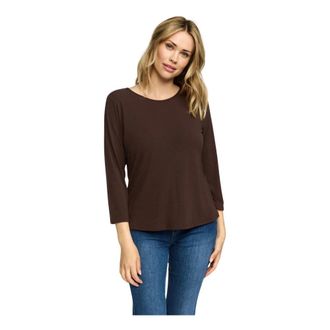 2-Biz Mujer, Camisetas, Marr&oacute;n, Talla: XL