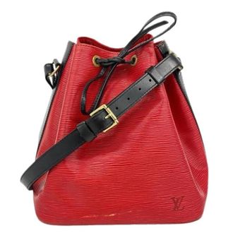 Louis Vuitton Pre-owned Bucket Bags, female, Red, Size: ONE SIZE Pre-owned Vintage Bucket Bag