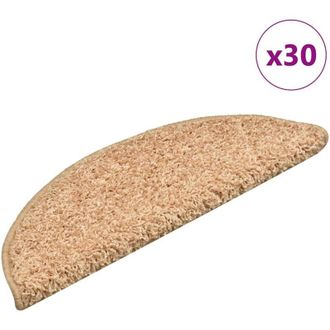 vidaXL Tappetini per Scale 30 pz Oro 56x17x3 cm - Vidaxl
