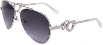 Guess Smoke Gradient Pilot Ladies Sunglasses GF0365 10B 59
