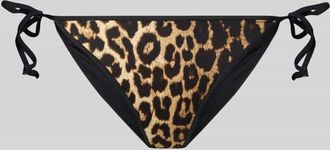 Neo Noir Neo Noir Bikinihose mit seitlicher Schn&uuml;rung Modell TRIA in Mittelbraun, Gr&ouml;&szlig;e XL
