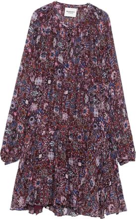 Isabel Marant Abito Bess Con Stampa Fiori-Donna