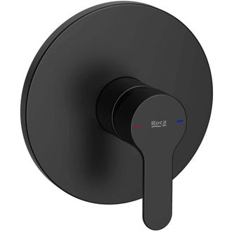 Roca Mezclador Empotrado Para Ducha L20 Colors Negro Mate