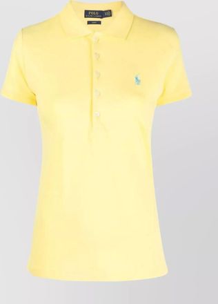 Ralph Lauren julie embroidered logo polo shirt