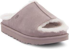 UGG Greenport Genuine Shearling Lined Platform Slide Sandal in Sugarplum at Nordstrom Rack, Size 12