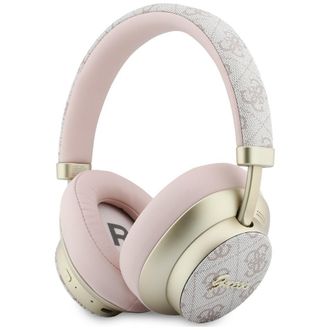 OEM Auriculares Supraaurales Guess Bluetooth Enc 4g Gold Script Metal Pink
