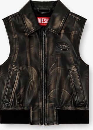 Diesel Giubbino smanicato G-Inko in eco-pelle - DIESEL - gender_Woman