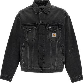 Carhartt Work in Progress Black Shirt Collar Jackets
