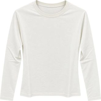 Seventy Maglia a Maniche Lunghe Basic - - Tops - Donna - Bianco - S