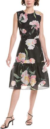 Carolina Herrera Sleeveless Silk Dress