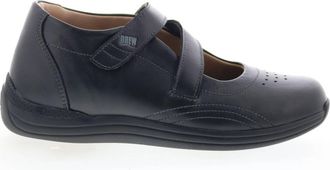 Drew Womens Orchid Mary Jane Shoes - Wide Wide In Black Calf