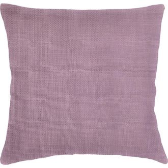Anaya with Love So Soft Linen Euro Pillow with Down Alternative Insert in Lavender at Nordstrom, Size 26X26