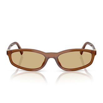 Miu Miu Sunglasses Mua06 S 22 I10 R Ambra Opalino/Yellow Women