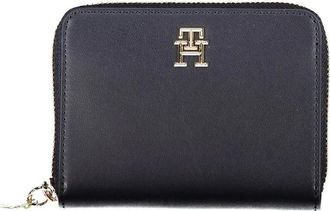 Tommy Hilfiger Polyethyleen Portemonnee - Dames - Portefeuilles - Blauw - ONE Size - Accessoires