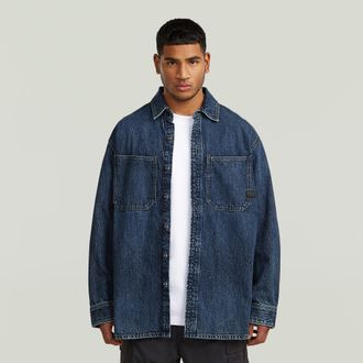 G-Star Relaxed 2-Pocket Overhemd - Midden blauw - Heren