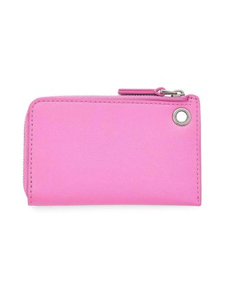 Marc Jacobs Pendant-Detailed Zippered Wallet - Pink