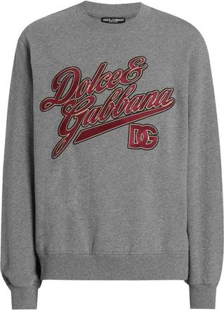 Dolce & Gabbana Long Sleeve Crew-Neck Sweatshirt