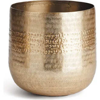 Napa Home & Garden Emberlynn Cachepot in Gold at Nordstrom, Size Small