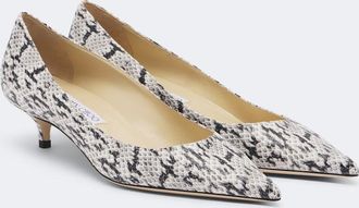 Jimmy Choo London Salones Amelia de piel grabada